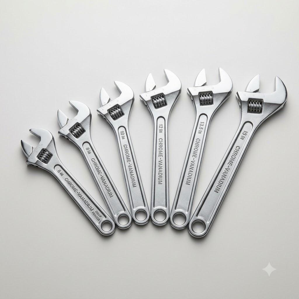 Adjustable Wrench Set (6pc)