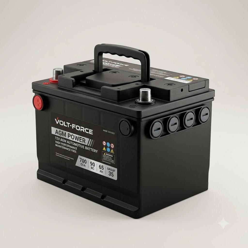 AGM Car Battery 12V
