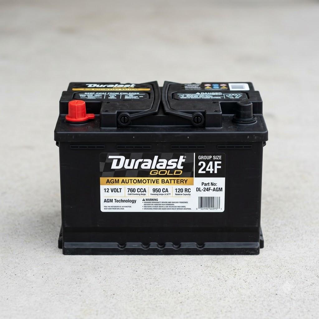 AGM Car Battery 12V
