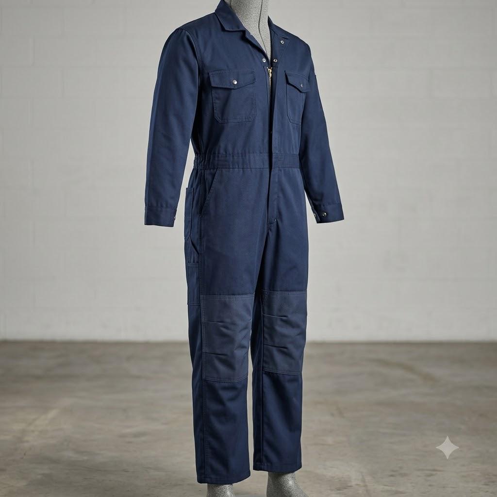 Cotton Work Coveralls