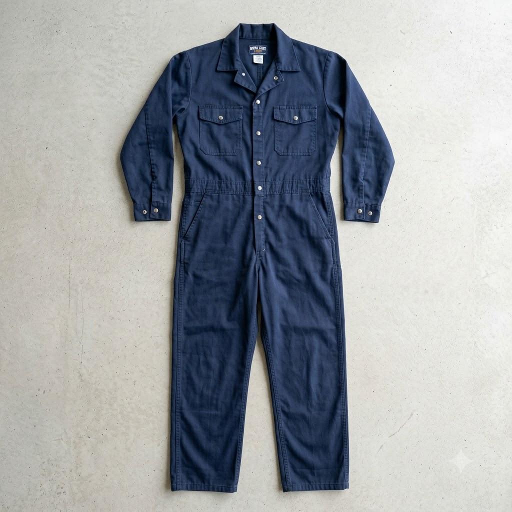 Cotton Work Coveralls