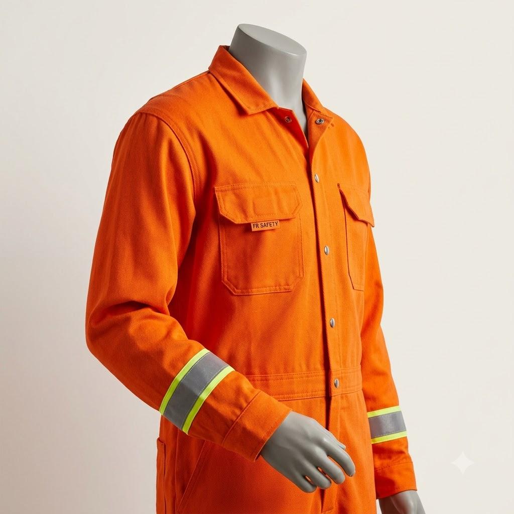 Flame-Resistant Coverall