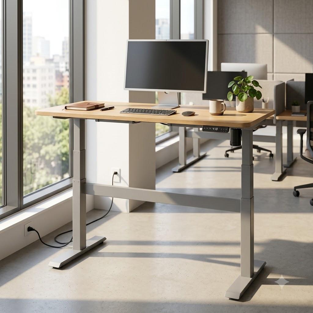 Height-Adjustable Standing Desk — image 3