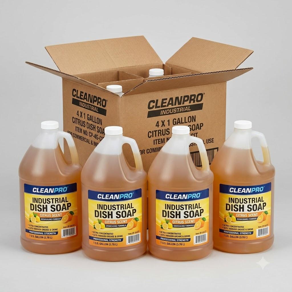 Industrial Dish Soap (Case of 4)