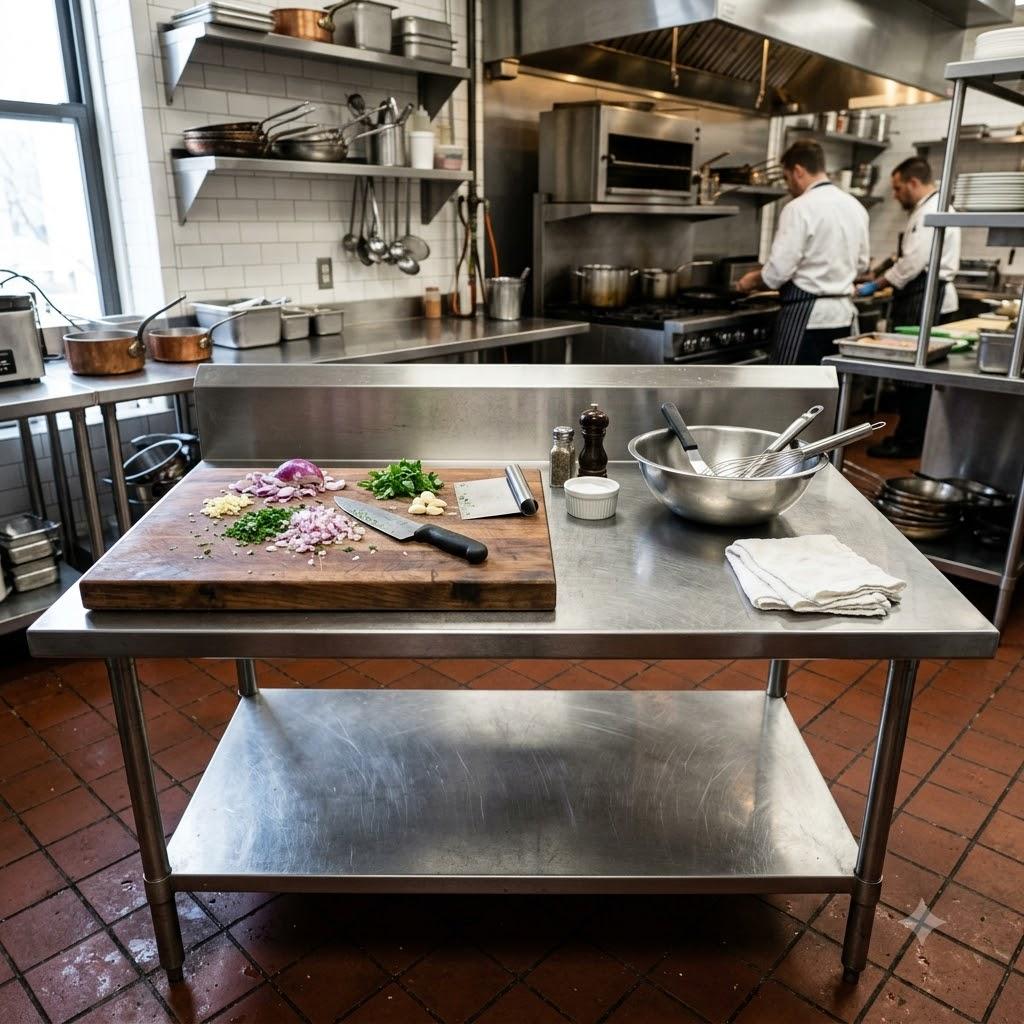 Stainless Steel Work Table — image 3