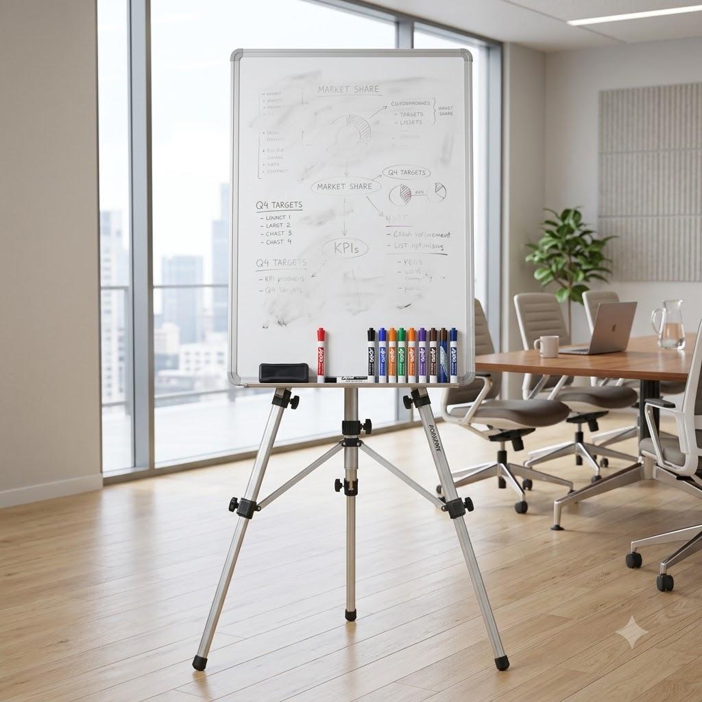 Whiteboard Presentation Easel